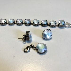 Sabika bracelet, earrings and pendant. Like new - beautiful.